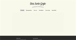 Desktop Screenshot of densortegryte.no